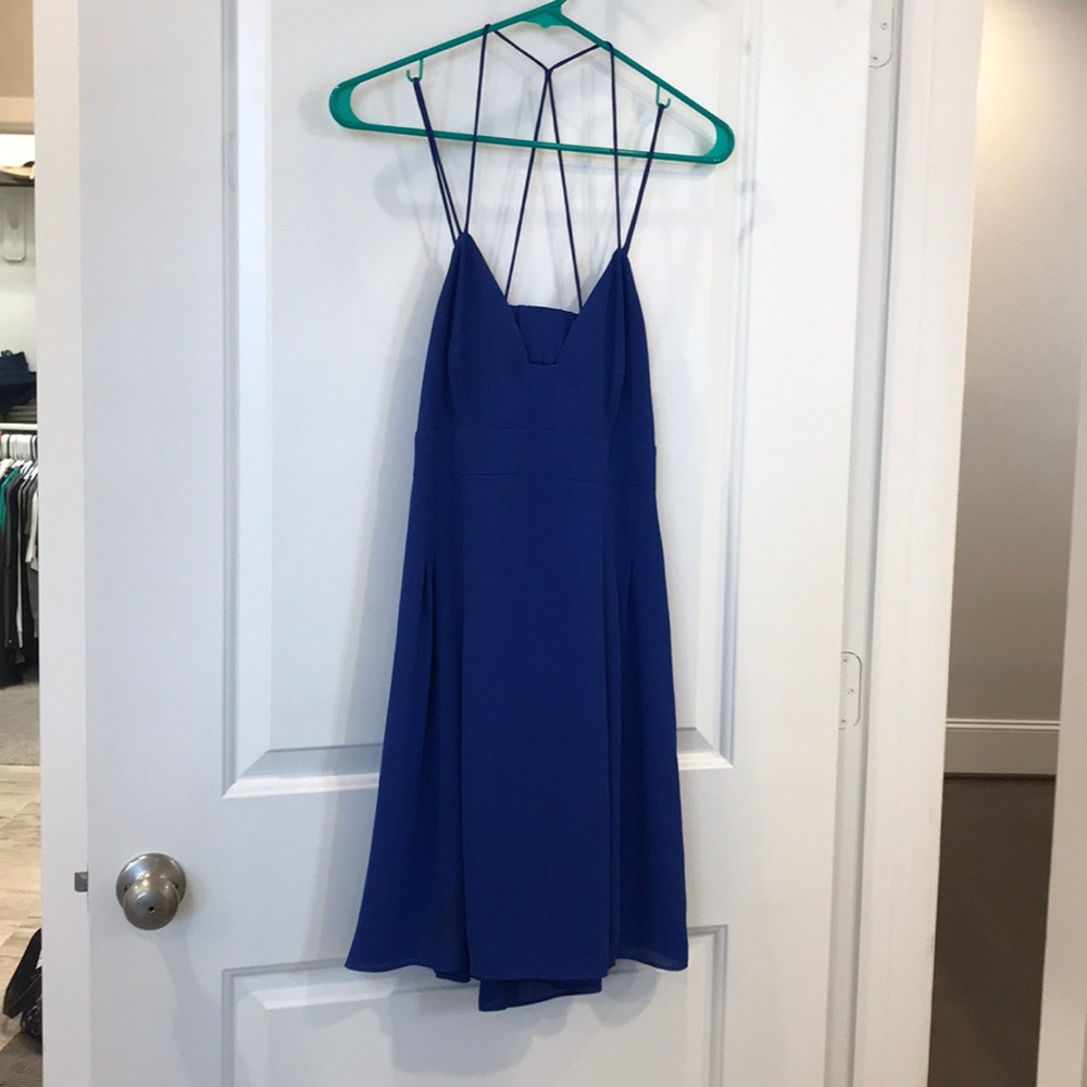 Express Strappy Back Mini Dress